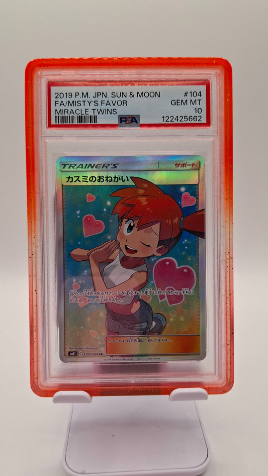 Misty's Favor 104 JP PSA 10
