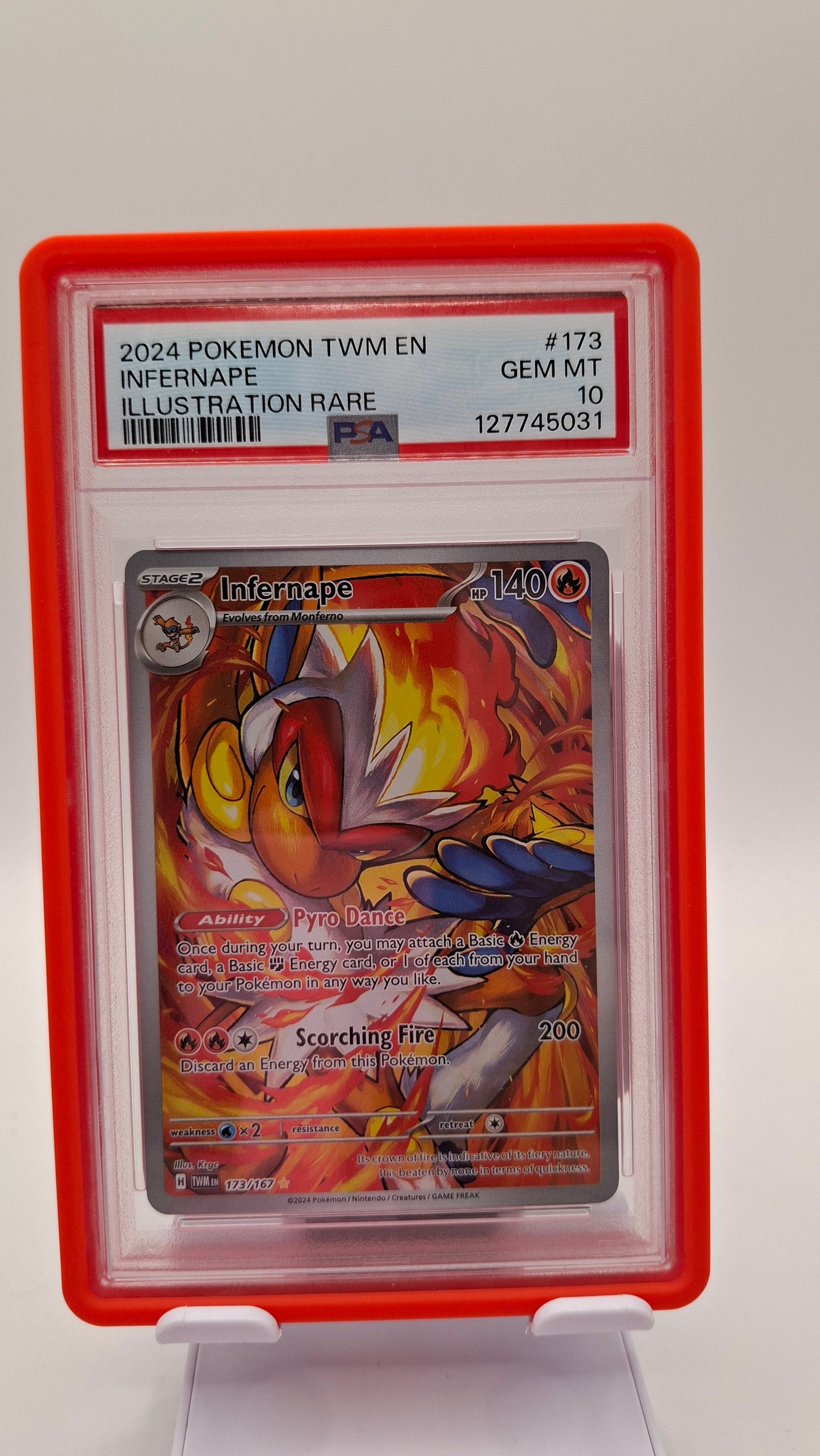 Infernape 173 PSA 10