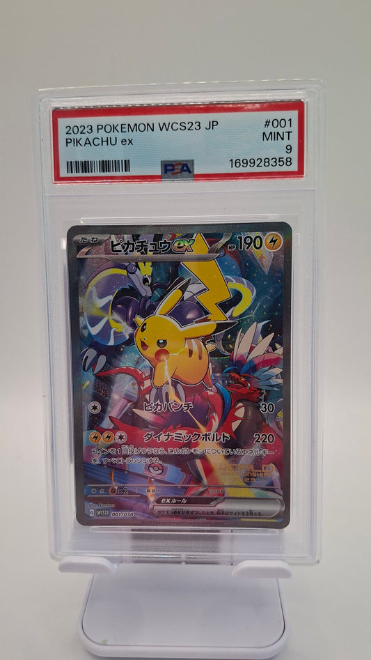 Pikachu WCS23 JP PSA 9