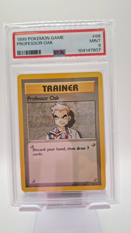 Base Set Professor Oak 88 PSA 9