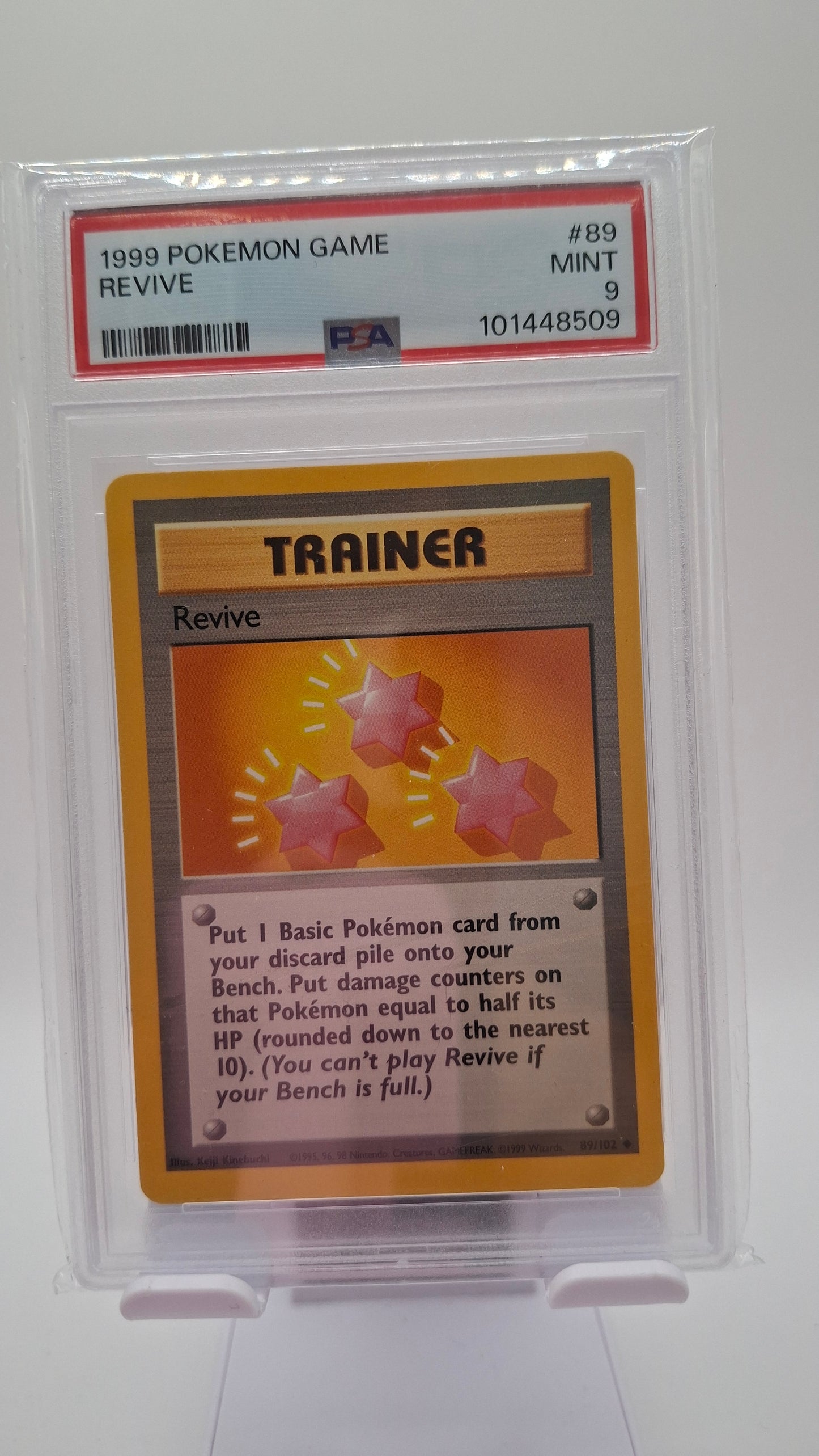 Base Set Revive 89 PSA 9