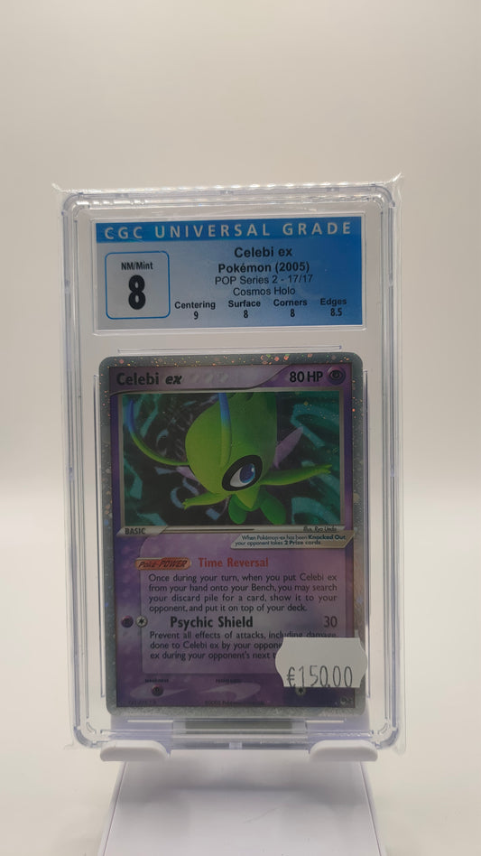 Celebi ex POP 2 CGC 8
