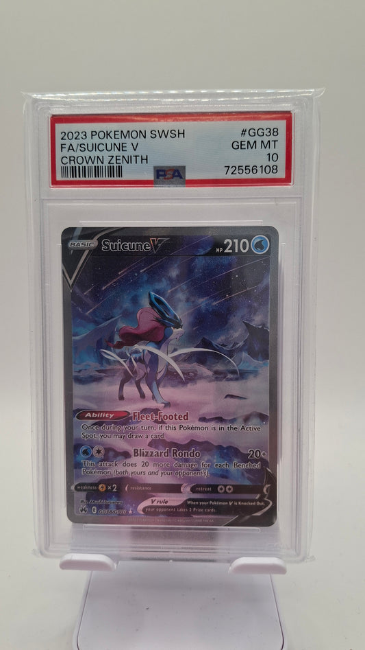 Suicune GG38 PSA 10