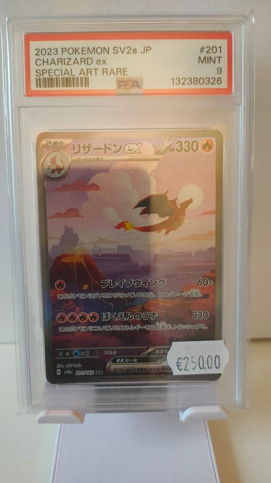 Charizard SAR 201 JP PSA 9