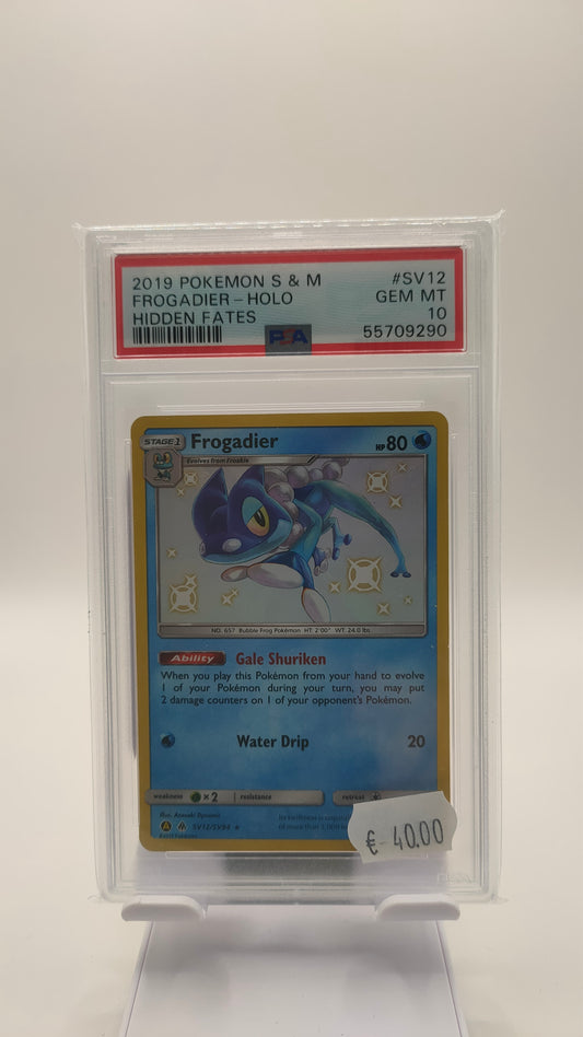 Shiny Frogadier SV12 PSA 10