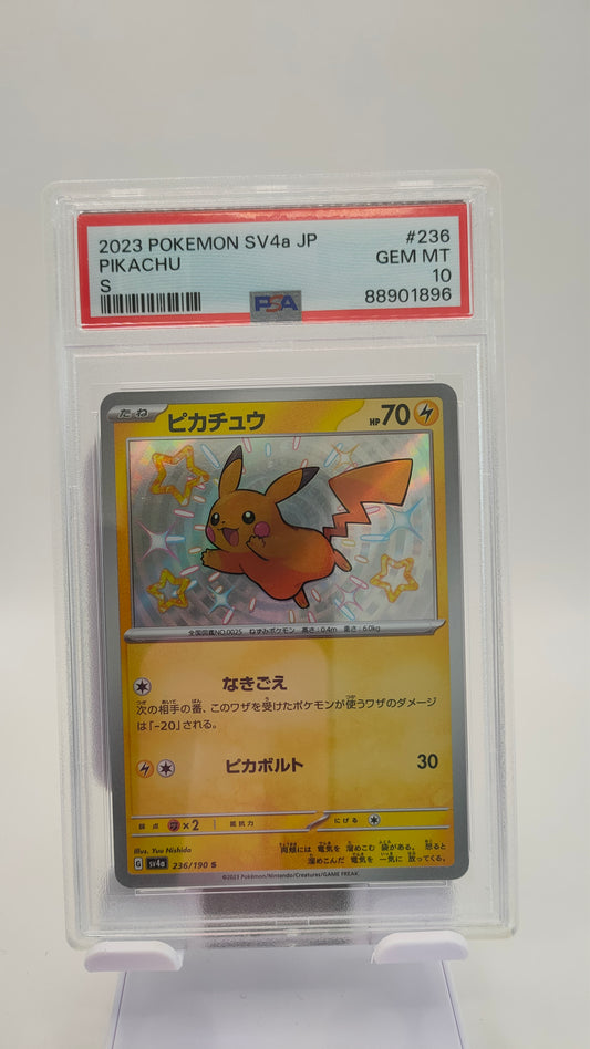 Shiny Pikachu 236 JP PSA 10