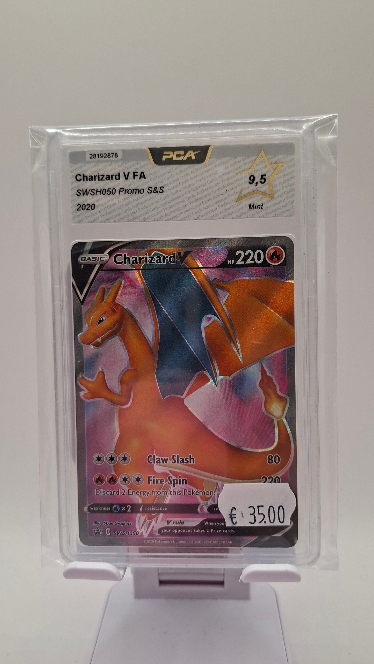 Charizard SWSH050 PCA 9.5