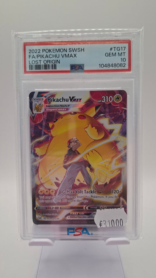 Pikachu TG17 PSA 10