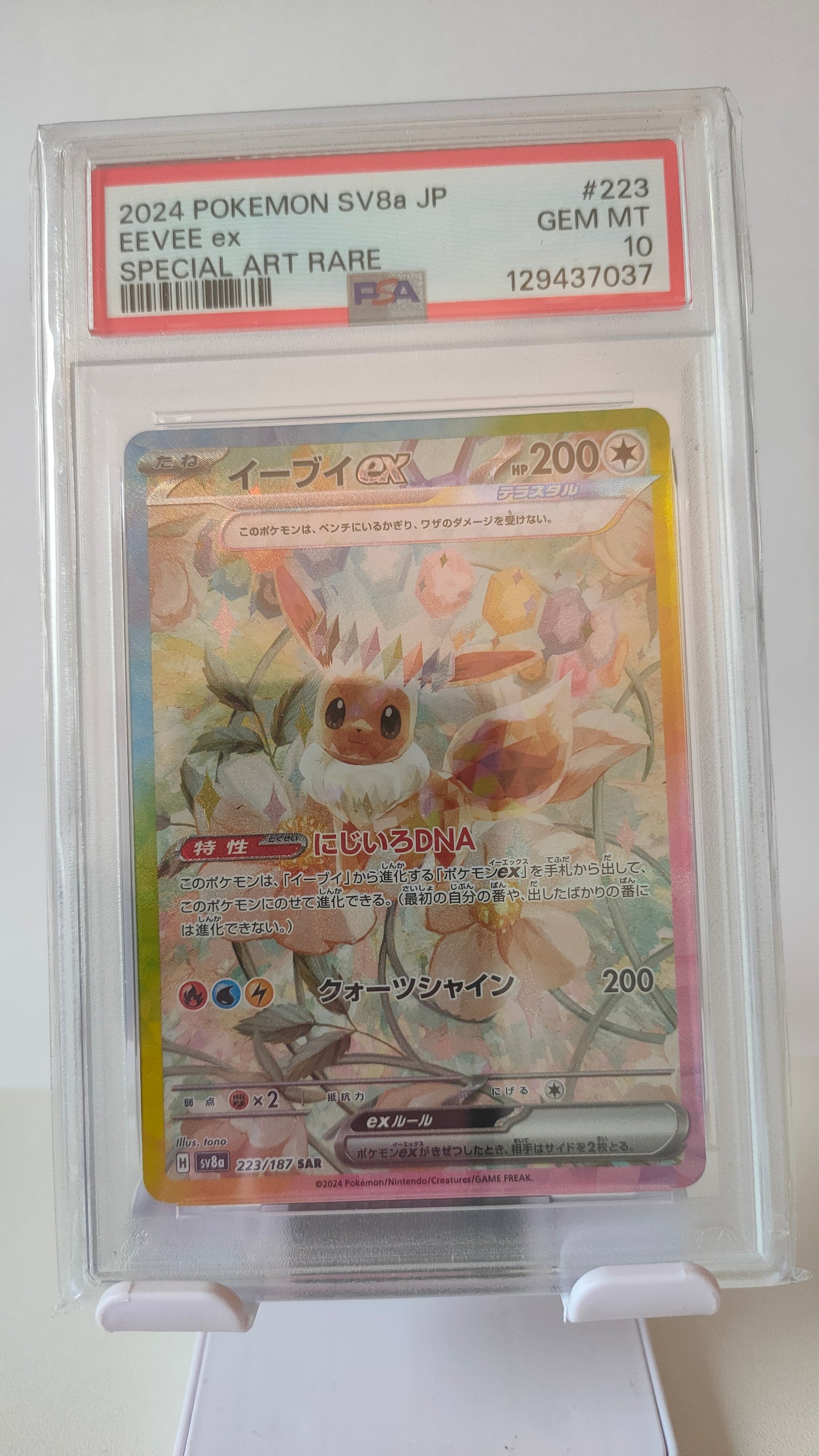 Eeveelution Set Subsquential SAR JP PSA 10