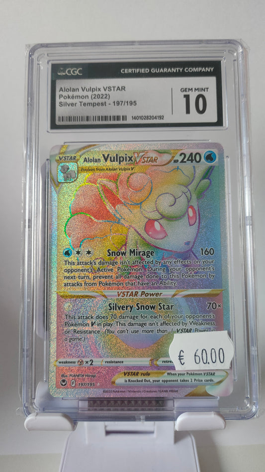 Alolan Vulpix Rainbow CGC 10