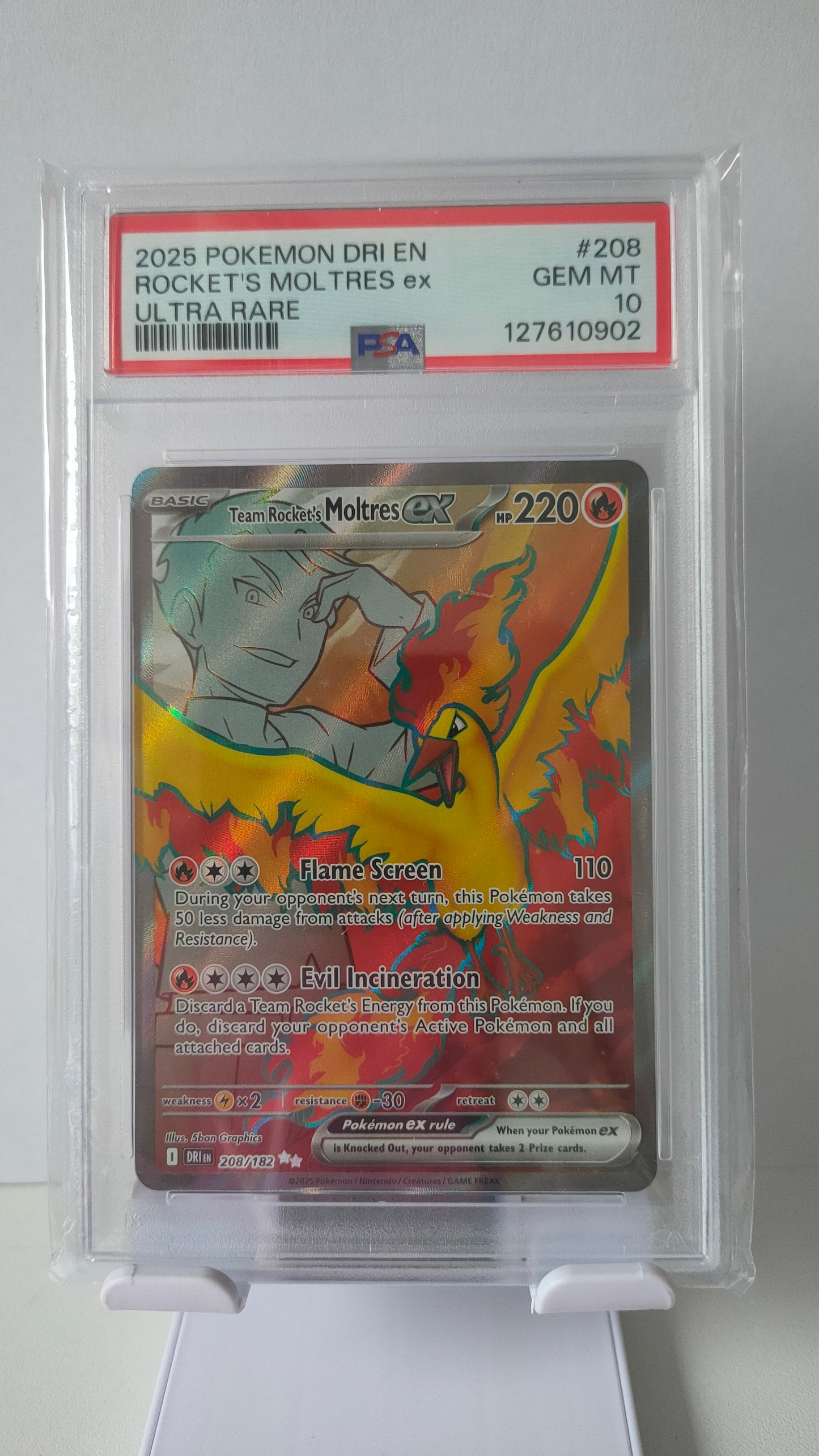 Rocket's Moltres UR PSA 10
