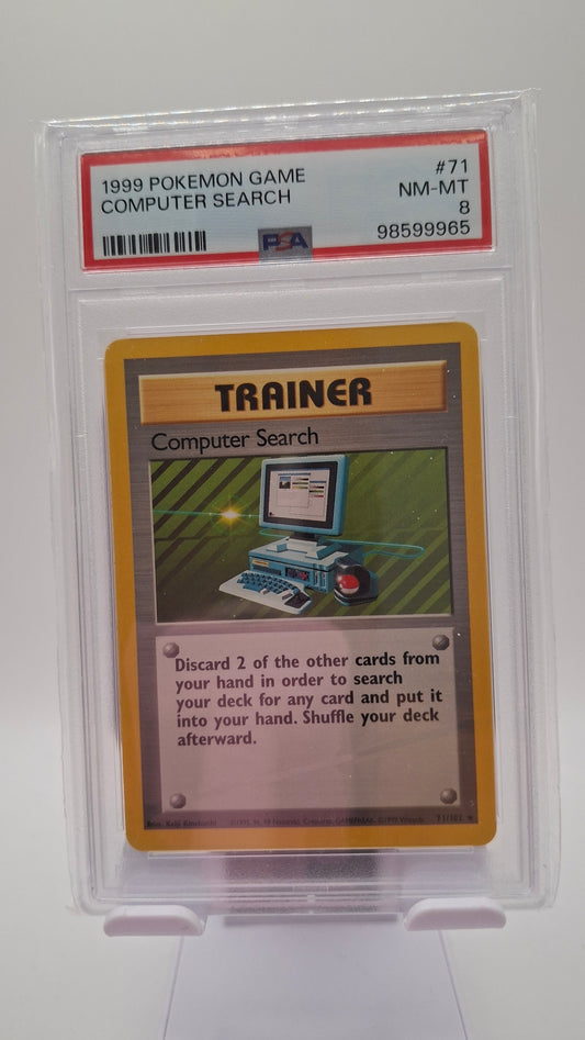 Base Set Computer Search 71 PSA 8