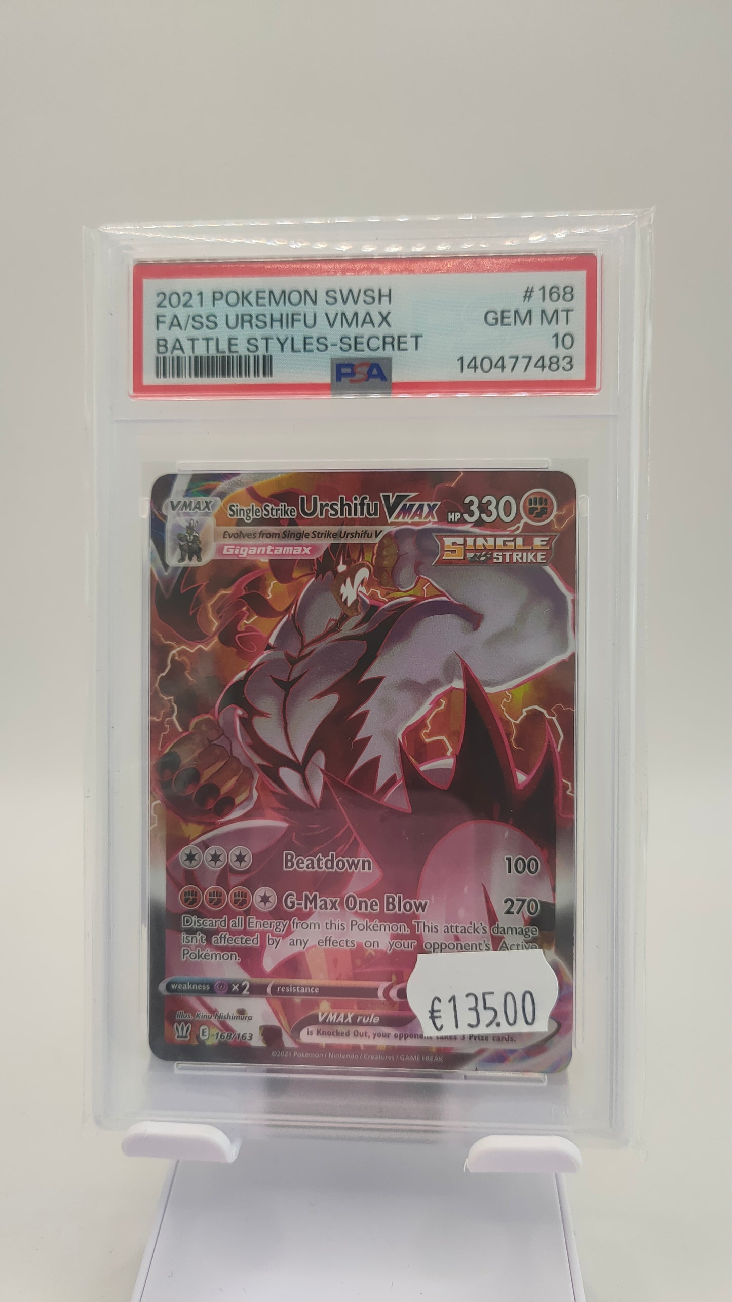 SS Urshifu 168 PSA 10