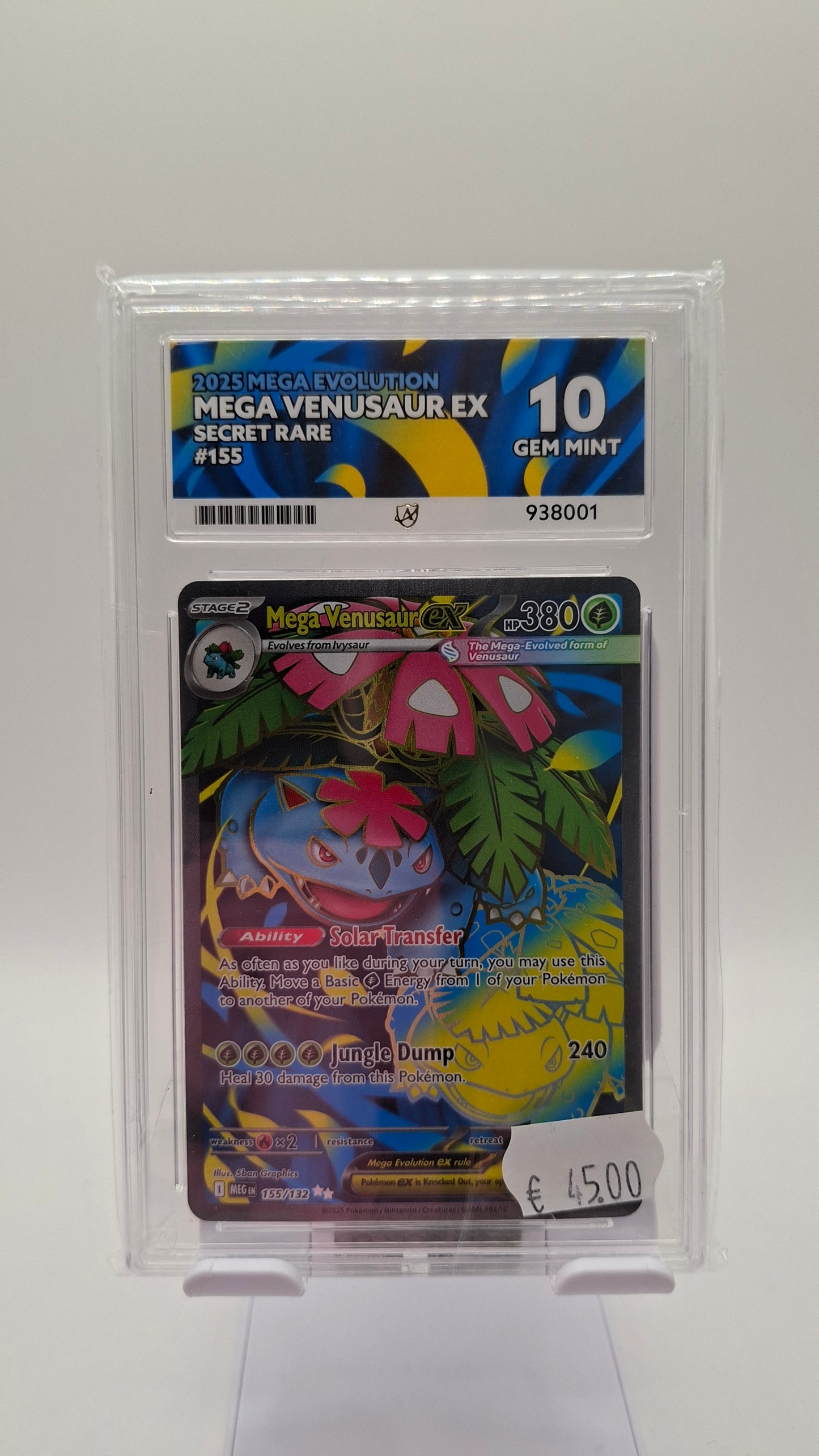 Mega Venusaur 155 ACE 10