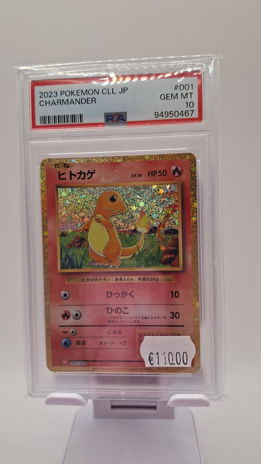 Charmander CLL 001 JP PSA 10