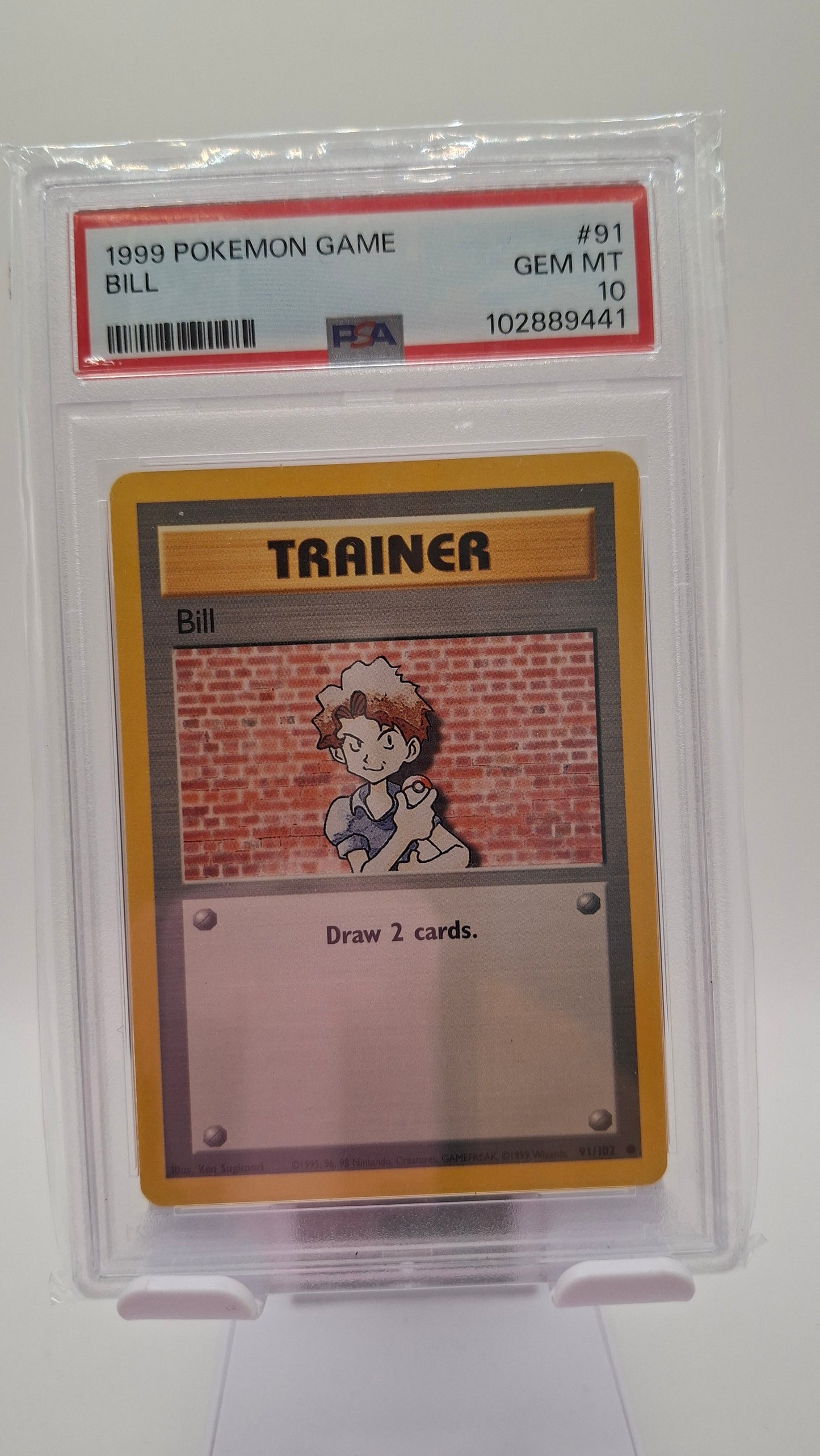 Base Set Bill 91 PSA 10