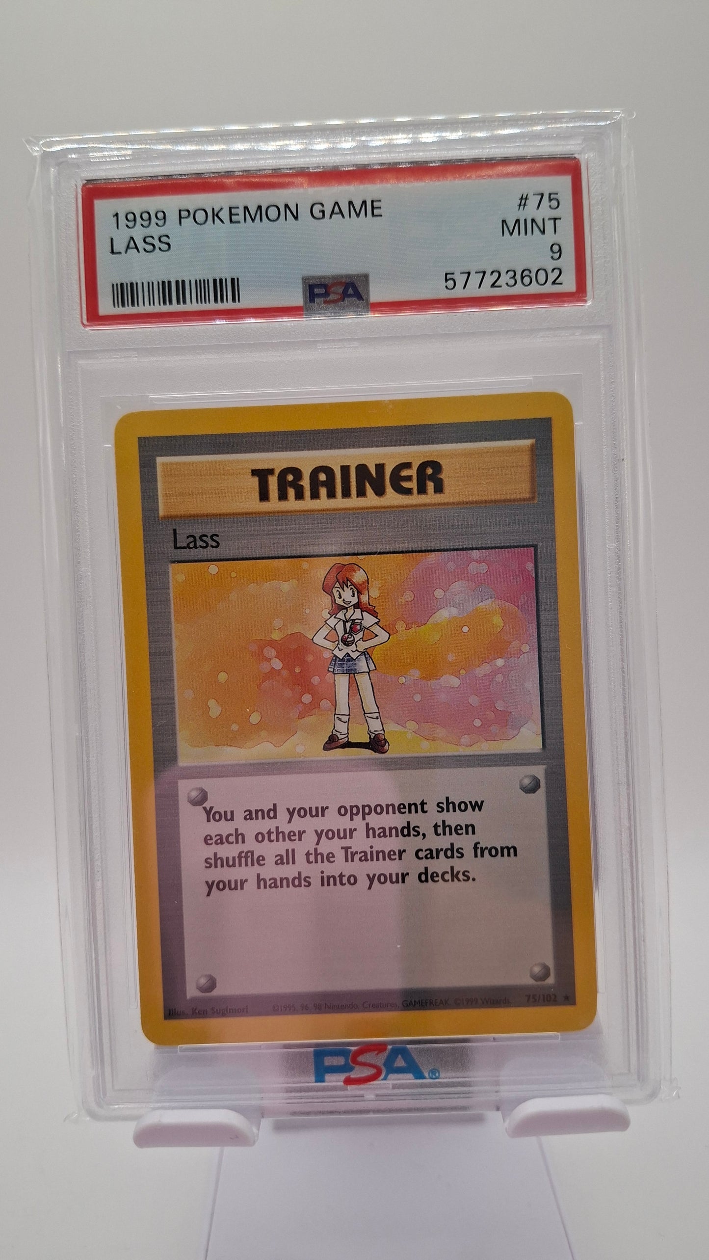 Base Set Lass 75 PSA 9