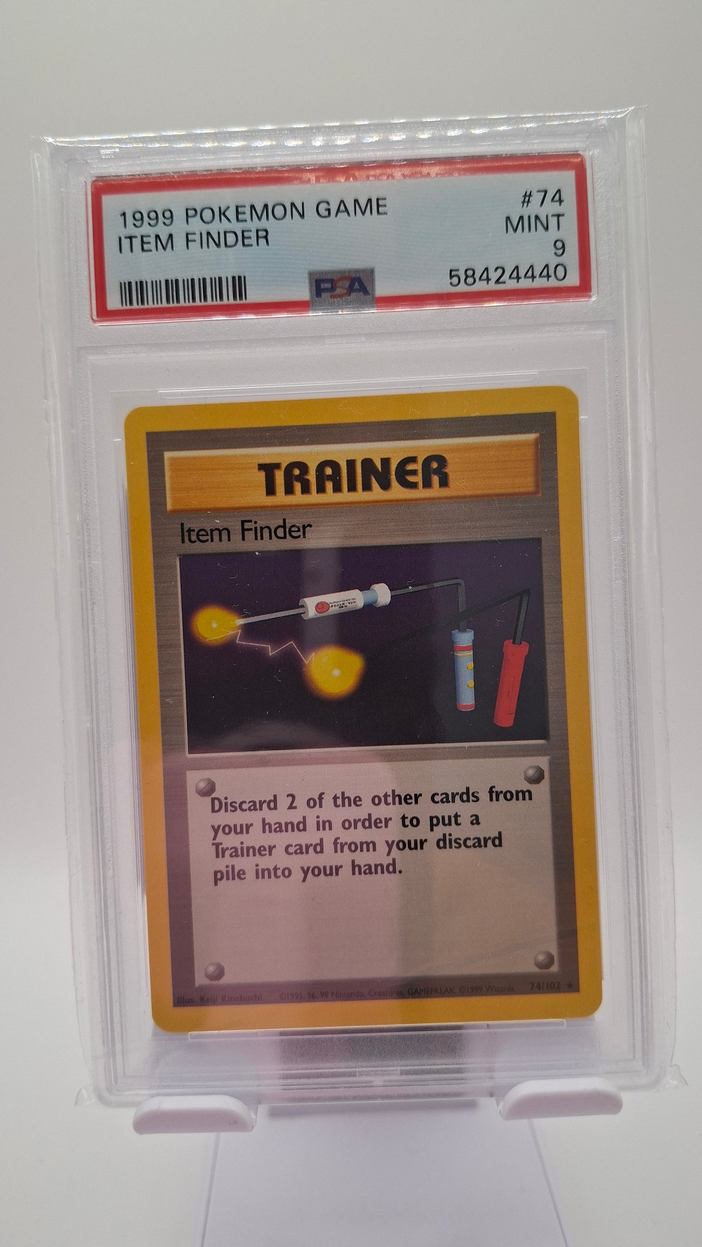 Base Set Item Finder 74 PSA 9