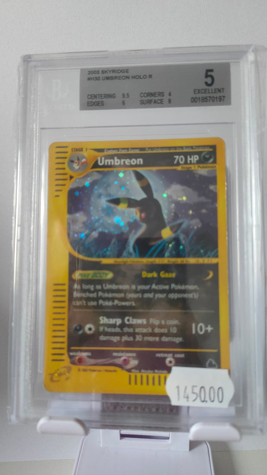 Umbreon H30 Holo BGS 5