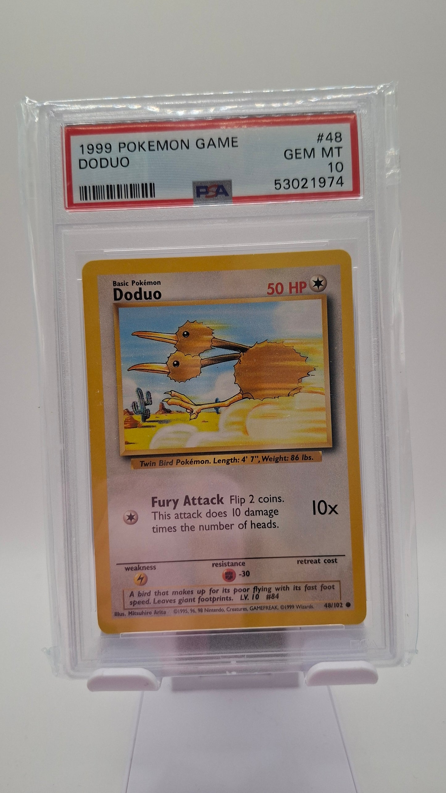 Base Set Doduo 48 PSA 10
