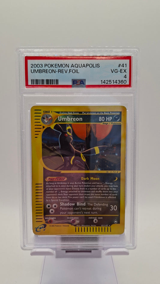 Umbreon Rev. Holo 41 PSA 4