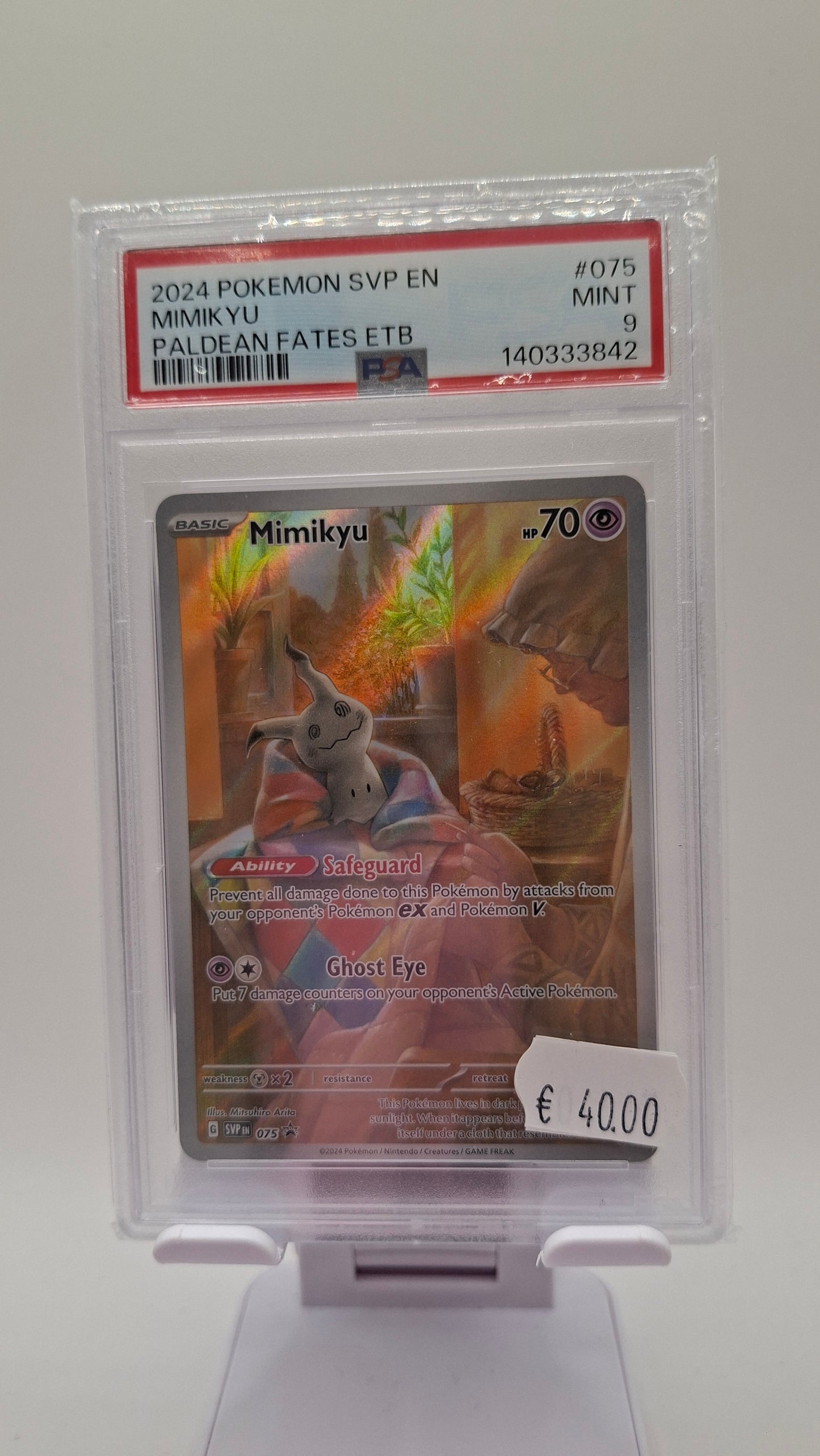 Mimikyu 075 PSA 9