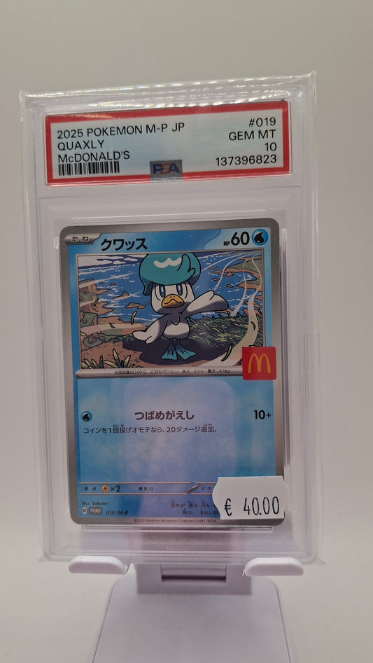 Quaxly McDonald's 019 JP PSA 10