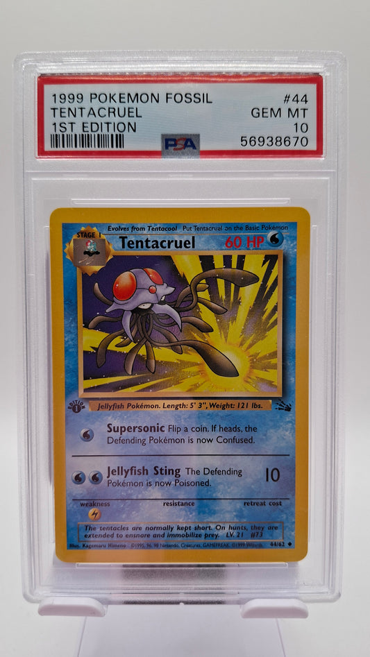 Tentacruel 1st ed 44 PSA 10