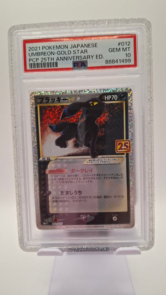 Umbreon Gold Star 25th JP PSA 10