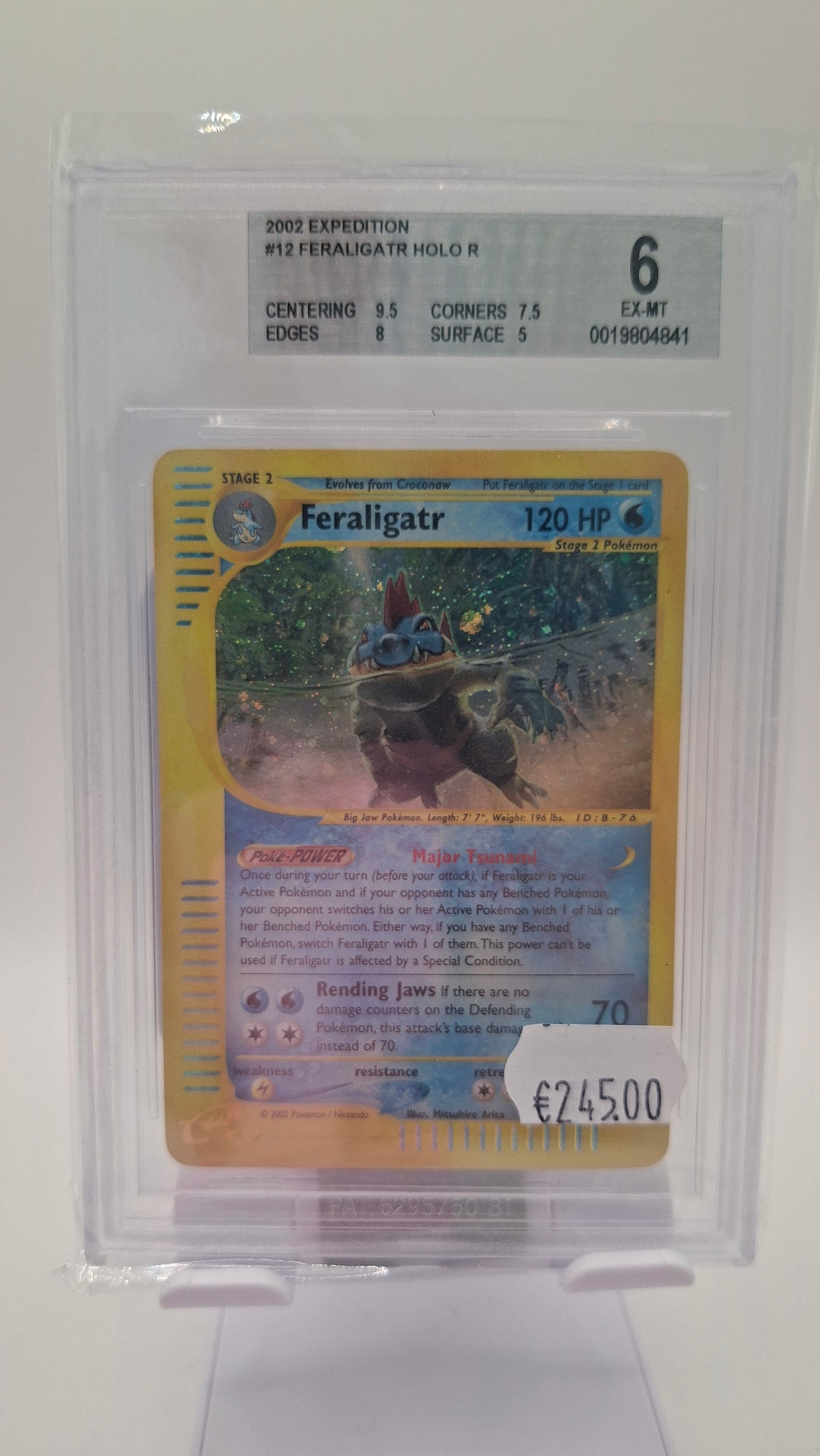 Feraligatr Holo 12 BGS 6