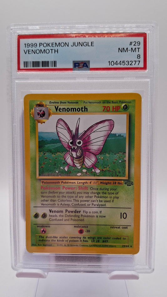 Venomoth 29 PSA 8