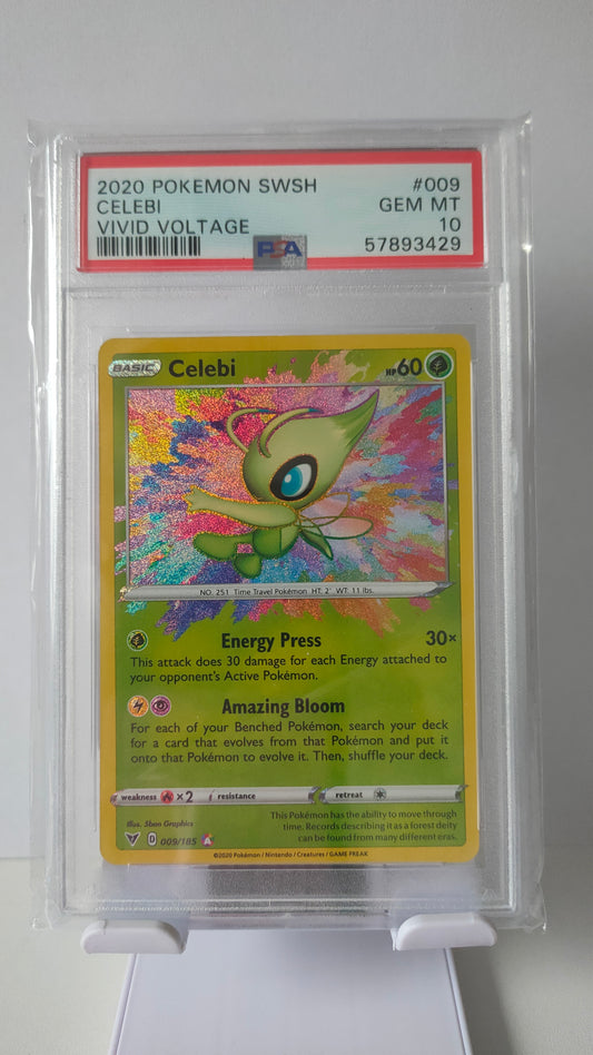 Celebi Amazing Rare PSA 10
