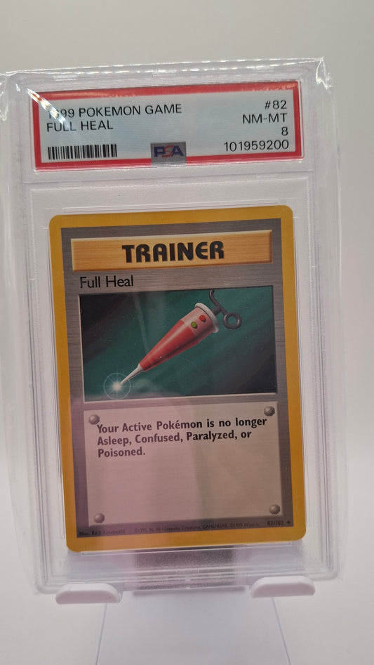 Base Set Full Heal 82 PSA 8