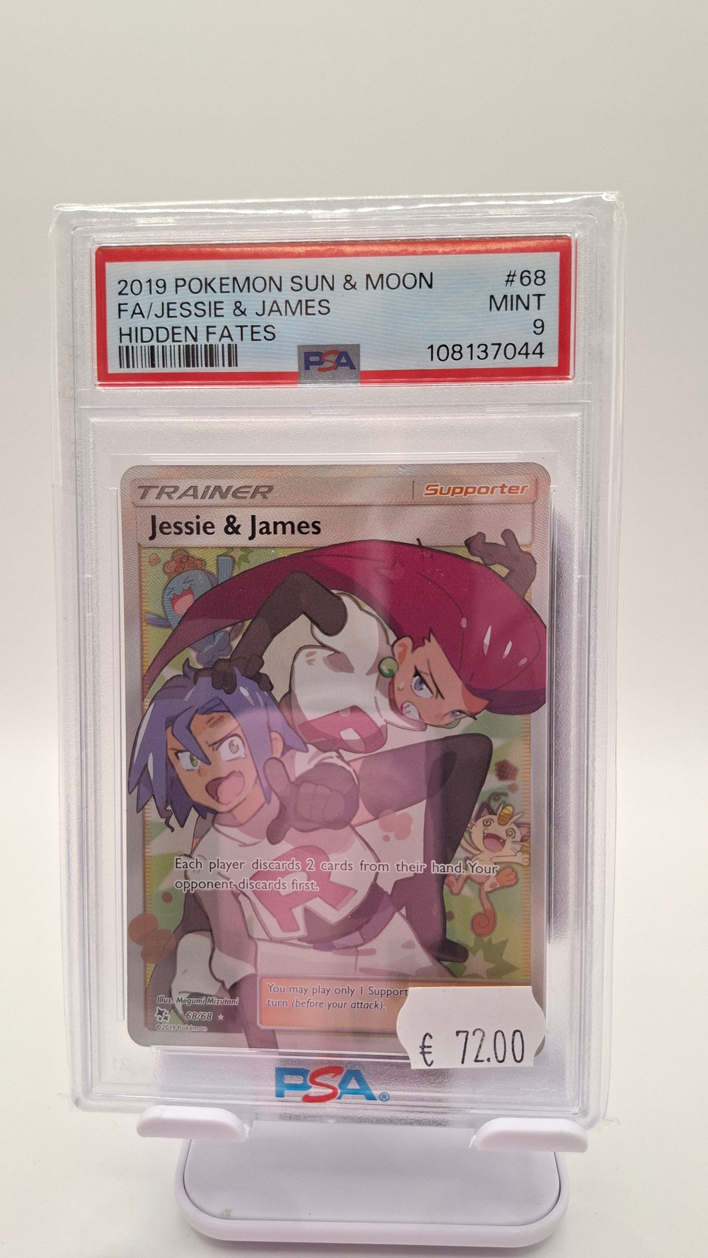 Jessie & James 68 PSA 9