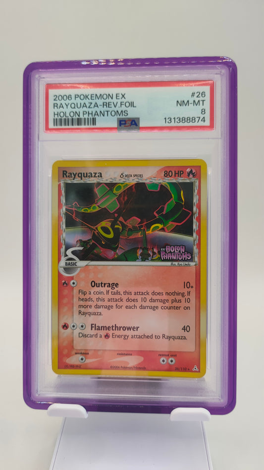 Rayquaza Rev. HF 26 PSA 8