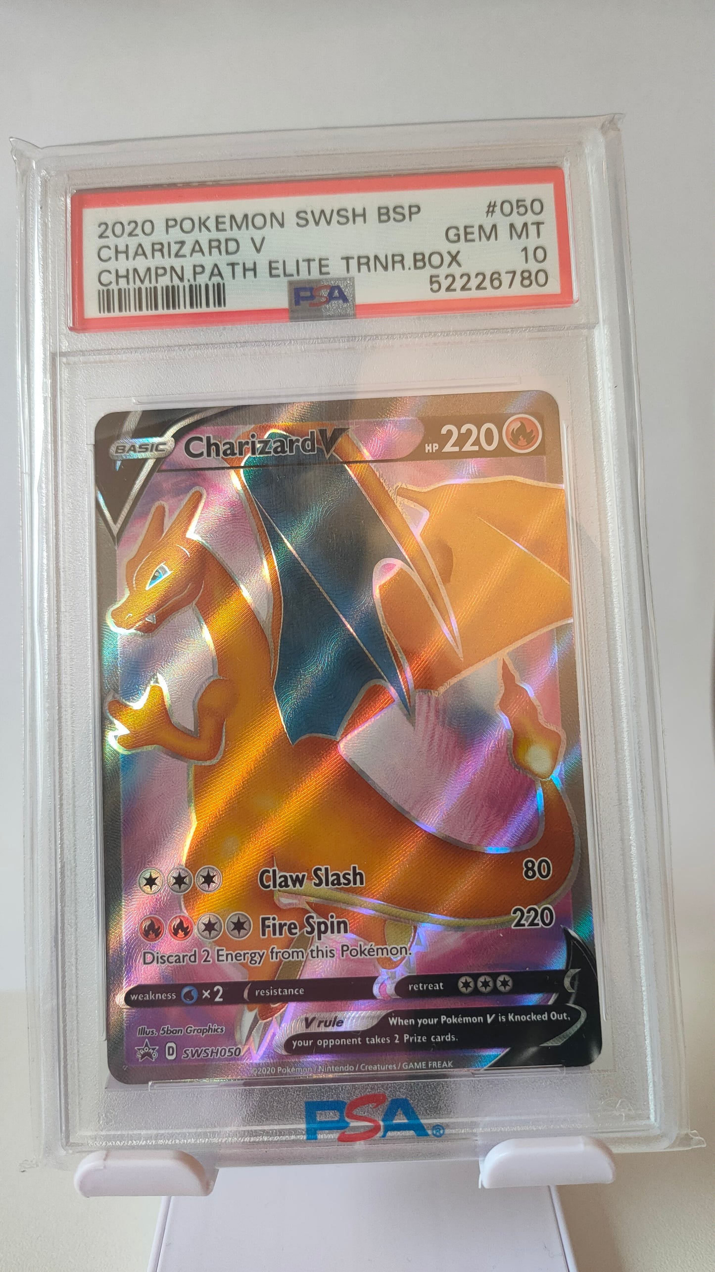 Charizard ETB Promo PSA 10