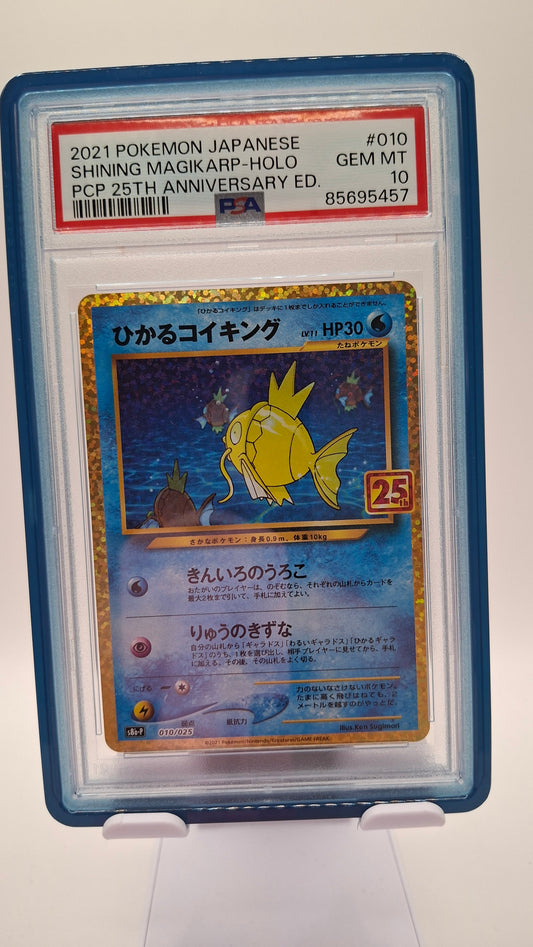 Shining Magikarp 25th JP PSA 10
