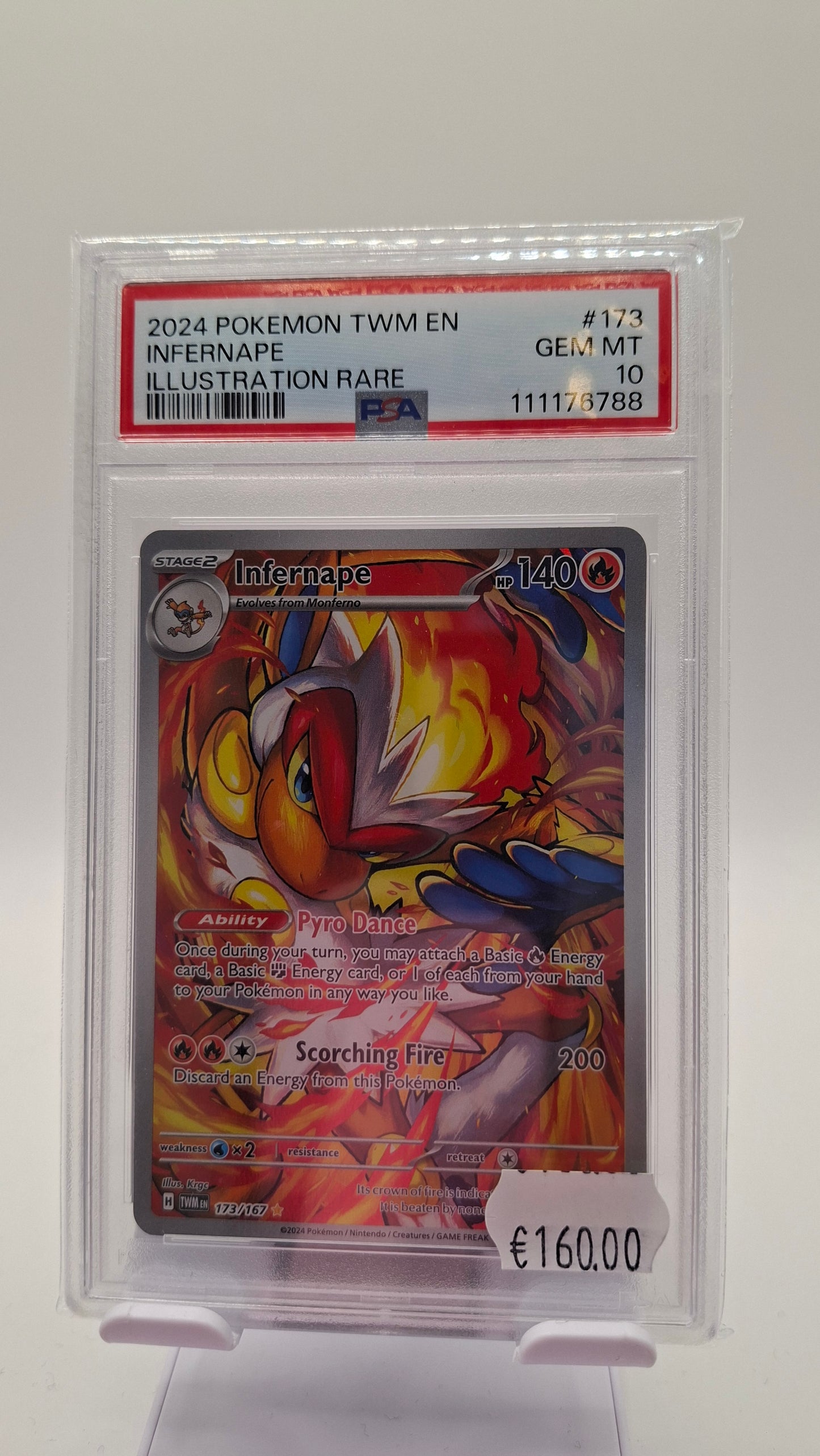 Infernape 173 PSA 10