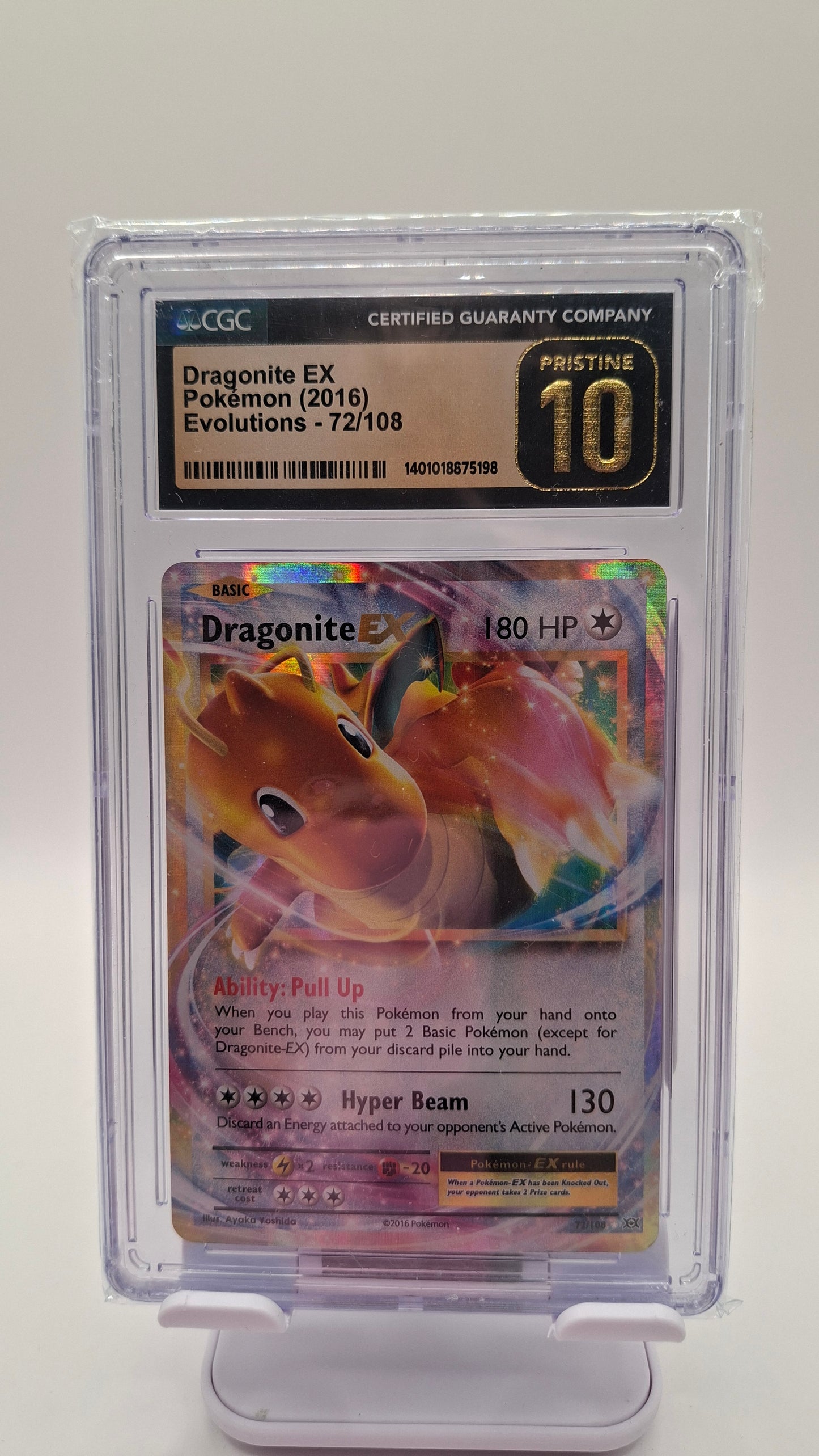 Dragonite 72 CGC 10