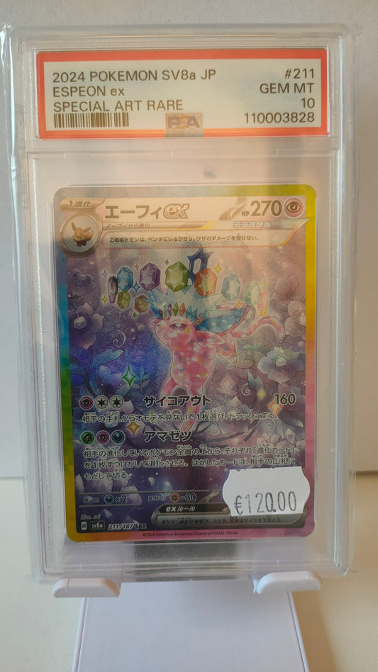 Espeon SAR 211 JP PSA 10
