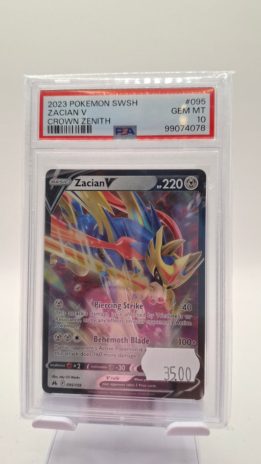 Zacian 095 PSA 10