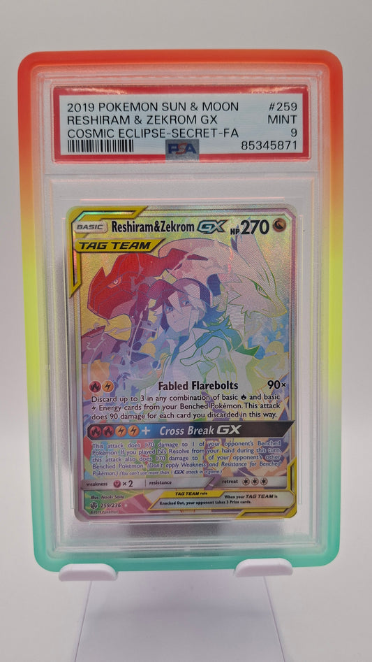 Reshiram & Zekrom 259 PSA 9