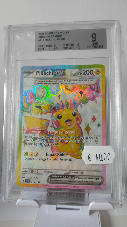 Pikachu UR BGS 9