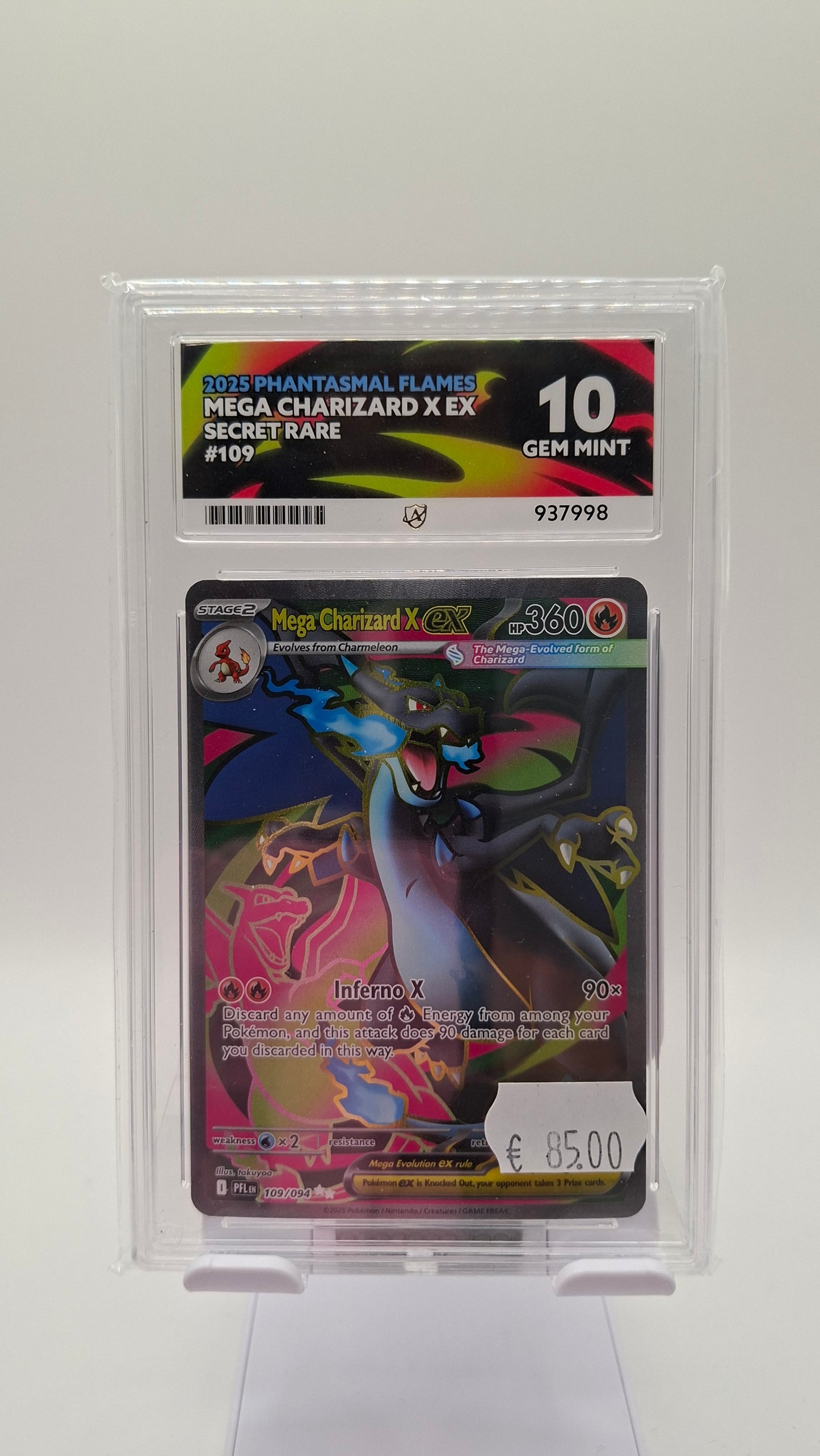Mega Charizard 109 ACE 10