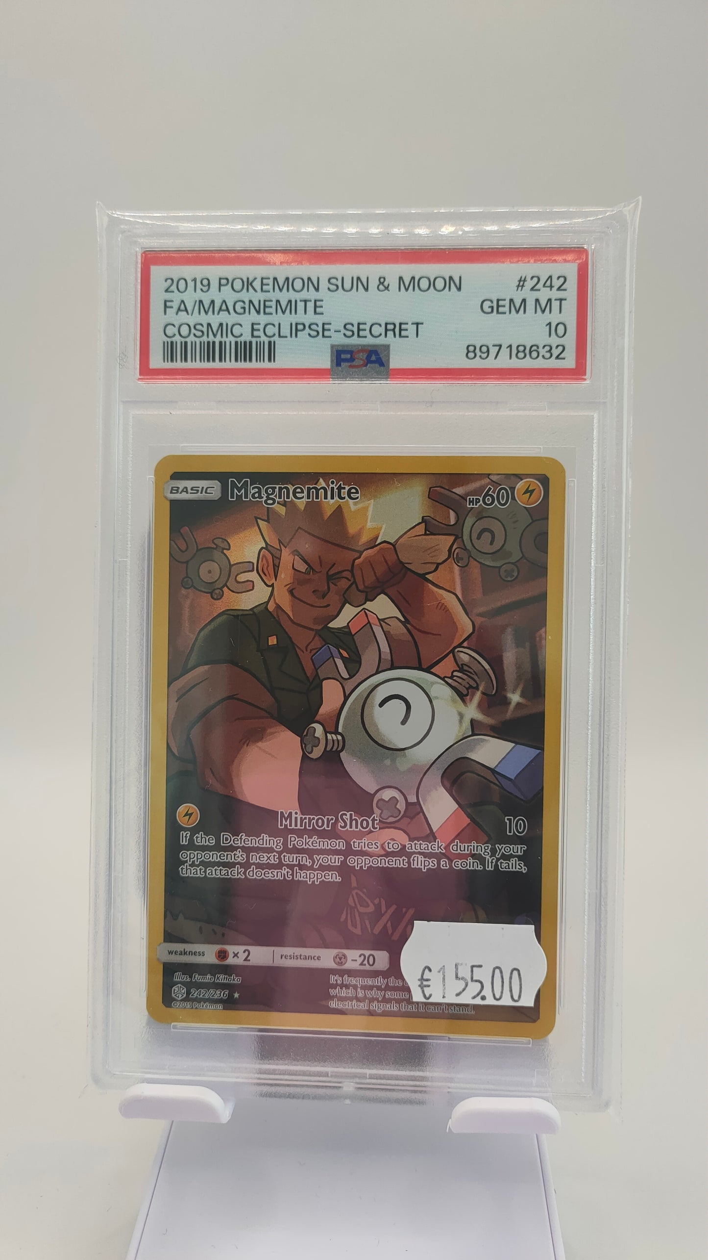 Magnemite Secret 242 PSA 10