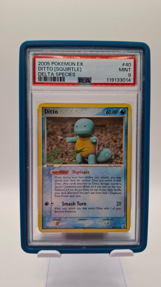 Ditto [Squirtle] 40 PSA 9
