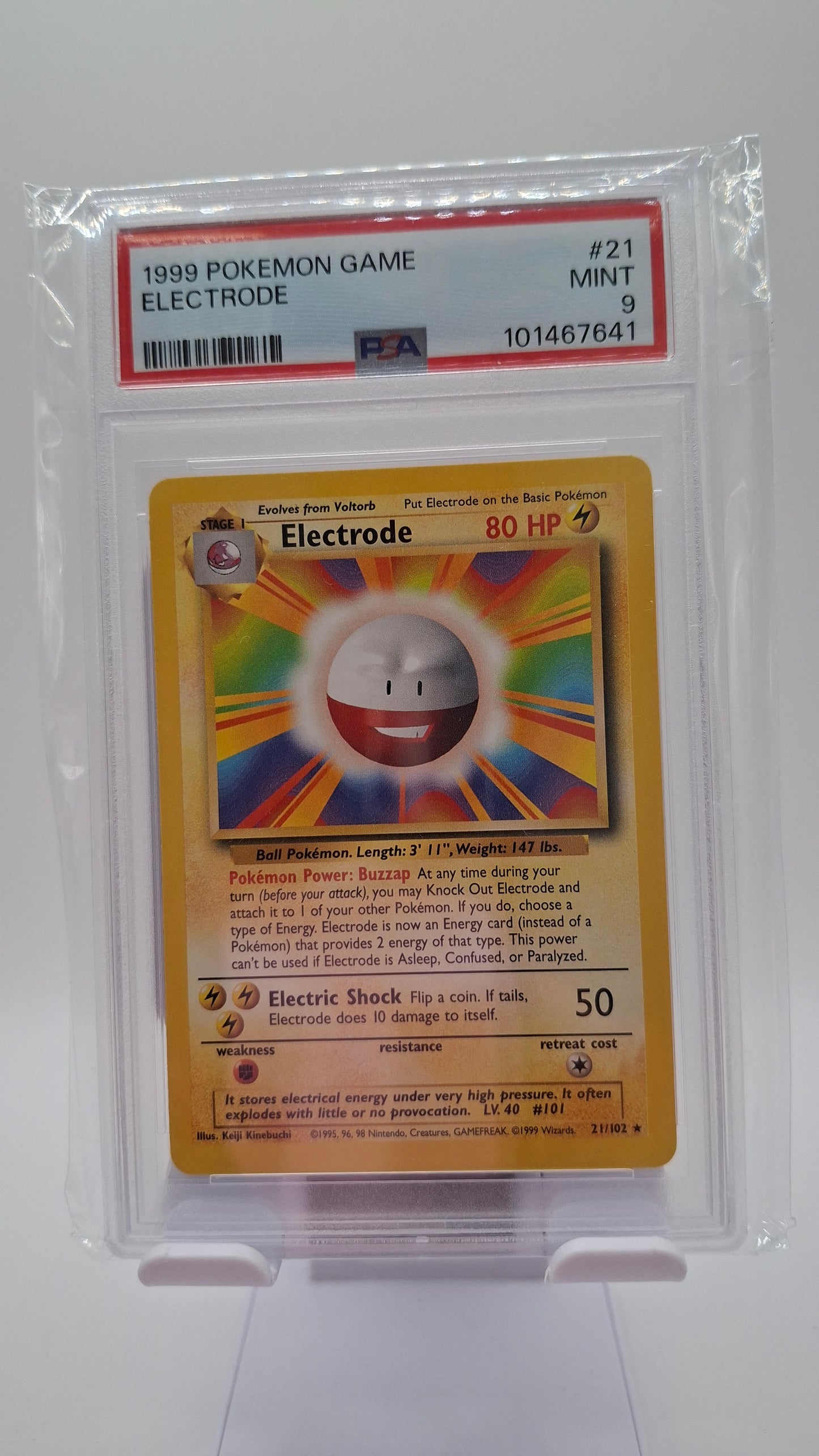 Base Set Electrode 21 PSA 9