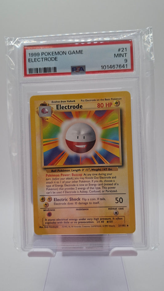Base Set Electrode 21 PSA 9