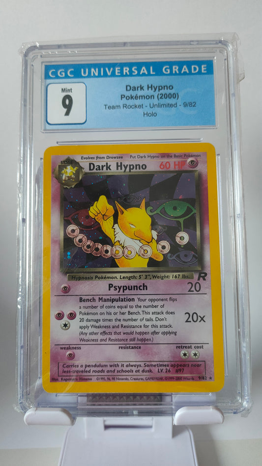 Dark Hypno Holo CGC 9