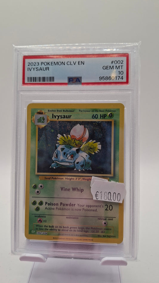 Ivysaur CLV 002 PSA 10